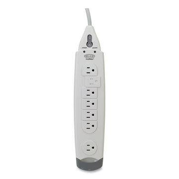Belkin® Surgemaster Home Series Surge Protector, 7 Outlets, 12 Ft Cord, 1045 J, White freeshipping - TVN Wholesale